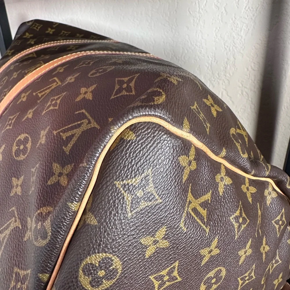Authentic 1993 Louis Vuitton Monogram Carryall 50 Duffel Bag